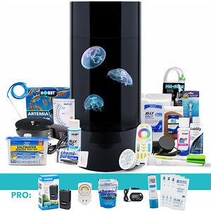 Jelly Cylinder 5 kit (Black) - 5 Gallon Saltwater Tank