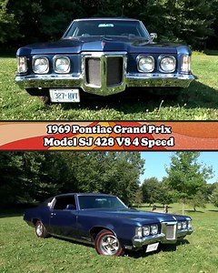 Under 10K miles ! 1969 Pontiac Grand Prix Model SJ 428 V8 4 Speed | My Car Story With Lou