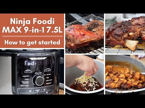How to get started with the Ninja Foodi MAX 9-in-1 Multi-Cooker 7.5L: Pressure Test & Equipment