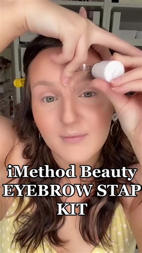 Easy and Flawless Brow Stamping Tutorial with iMethod Beauty Eyebrow Stamp Kit