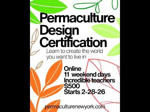 ONLINE PERMACULTURE CERTIFICATION (PDC) 2026 - ANDREW FAUST - CENTER FOR BIOREGIONAL LIVING