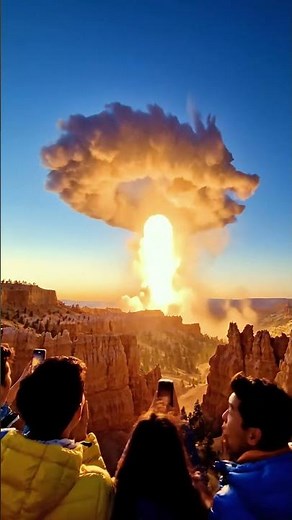 When the Sky Caught Fire Over Bryce Canyon 🔥🌄