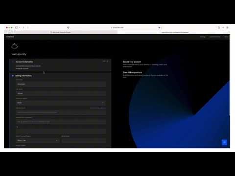 Create an IBM Cloud account