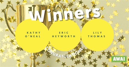 Winners of the October Writing Contest