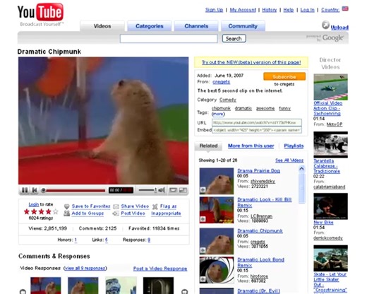 The best 5 second clip on the internet. #dramaticchipmunk #dramaticprairiedog #oldyoutube #2007youtube #2000s #00s #internetmeme #dramaticlook #2007 #oldmeme #windowsxp #southpark #viralvideo