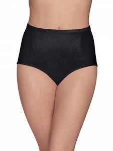 Vanity Fair Lingerie Women's Smoothing Comfort Brief Underwear with Lace