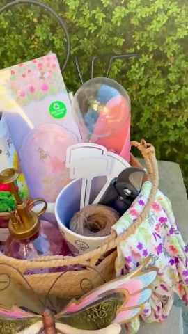 Floral Garden Tool Gift Basket for Women | Gardening Essentials Set - Etsy