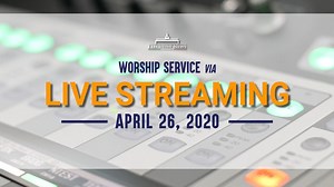 Live Stream Worship Service Brings Hope