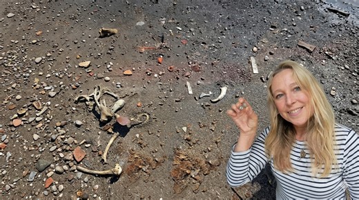 Hidden treasures found mudlarking the Thames!