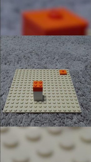 How To Build A Mini Lego Minecraft Snow Golem