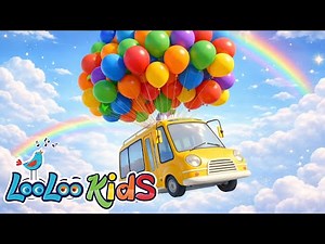 Wheels On The Bus Ballons + Johny Johny Yes Papa + Baby Shark - Learn Colors with Gumball Machine