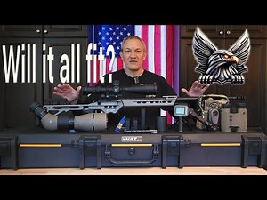 Pelican Case Customization -- Layout and Cut for Rifle and Gear