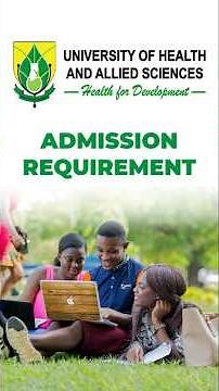 UHAS Admission Requirements Explained | Courses & Entry Requirements 🇬🇭