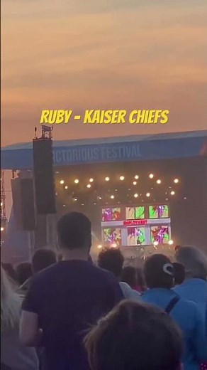 Ruby - Kaiser Chiefs (Live at Victorious Festival 22/08/2025)