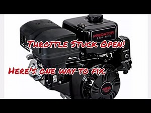Predator 420cc engine throttle fix.