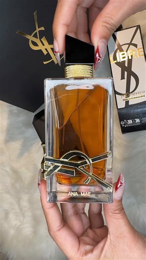 Ana Mae on Instagram: "YSL Libre Intense — rich lavender, orange blossom, orchid, and warm vanilla with amber depth… engraved with my name to make it extra me. ☺️✨ #ysl #perfume #sephora #cosmetics #engraved"