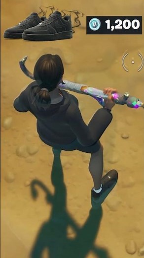 AIR FORCE 1 ENERGY KICKS BUNDLE REACTIVITY GAMEPLAY! | Fortnite