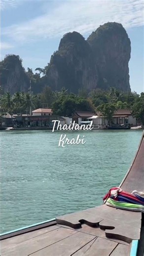 81. Railay Beach Cliffs from the Boat ⛰️ | Stunning Views in Krabi, Thailand