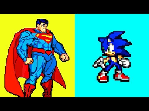 Sonic vs Superman !