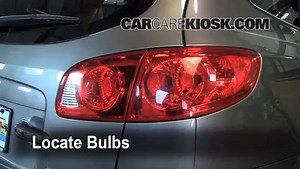 Brake Light Replacement: 2007 Hyundai Santa Fe SE 3.3L V6
