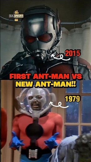 Garrett Morris was the first Antman back in 1979 who also had a cameo in Marvel's Antman!!