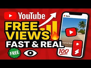 Get FREE Views on YouTube Videos & Shorts FAST | 100% Real & Instant Growth!