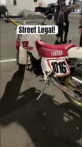 Street Legal Yamaha 490! 😮