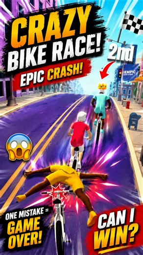 99% Players Can't Win This Bike Race! 😱 #shorts #gaming #youtubeshorts