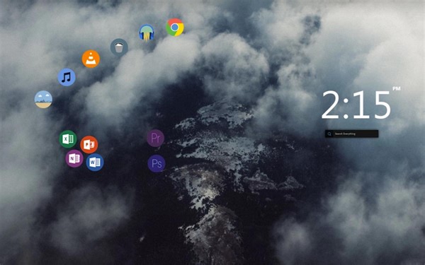 使用Rainmeter随心所欲装扮 Windows 电脑 #雨滴桌面#