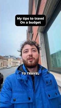 How to backpack on a budget 🎒(even in Europe) #trending #travel