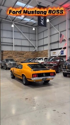 Unleashing the Beast: The Legendary 1970 Ford Mustang BOSS 302