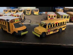 My school bus model collection S1 episode 3￼￼ main bus ￼lane