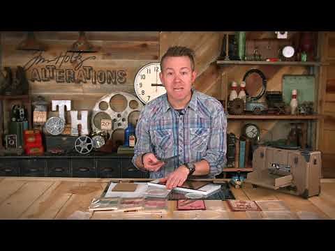 How to Use Embossing Diffuser™ Sets with Tim Holtz - Sizzix