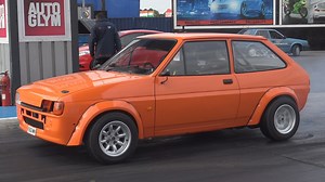 59K views · 1.8K reactions | Josh Wheeler's Mk2 Fiesta certainly stands out for the rest, RWD converted and running a Jaguar V6 makes it a proper cool build! This was it's first time going down the 1/4 mile back in 2018. | Mk1Kieran | Facebook