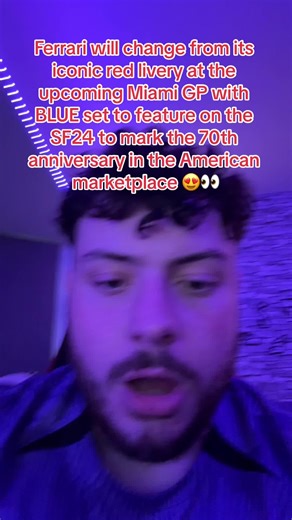 Ferrari's Special Livery for Miami Grand Prix Anniversary