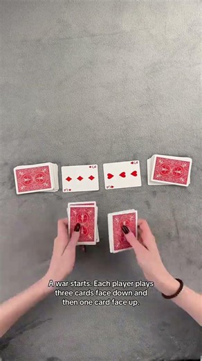 Here’s how to play War #solitaired #solitaire #cardgames