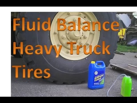 Fluid Balance For Heavy Truck Tires *UPDATE IN DESCRIPTION*