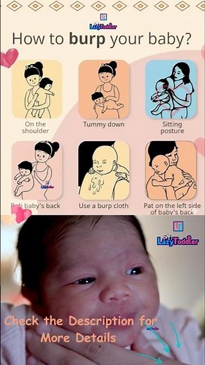 How to Burp Your Baby | The Ultimate Guide for New Parents! (Lazytoddler Parenting) 👶