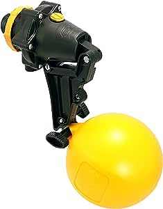 Jobe Valves Detach Short Tail, 1", Yellow/Black (Does NOT Have Nut and Washer)