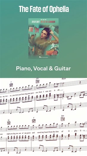 Hal Leonard on Instagram: "Make space on your Eras shelf! 🧡 ✨ Be the first to get your hands on the official songbook for @TaylorSwift’s Life of a Showgirl! 🎶 From the songs that break your heart to the ones you’ll have on repeat, play or sing every moment of Taylor’s latest era This complete sheet music collection includes: All 12 pop tracks 🎼 expertly arranged for piano, guitar and vocal 🎸 Ready to dive into the new era? Visit Hal Leonard and Muse Group sites and grab your music now. #Muse