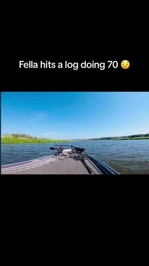 Lost his entire motor here, but that legend boat did alright w that 360 #boat #wreck #bassboat #bassfishing #wild #tourney #bassmaster