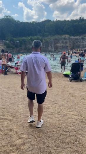 6.3K views · 24 reactions | ☀️ Sun, slides, and summer vibes at Fugitive Beach! From cliff jumps to lazy floats, there’s a splash of fun for everyone.  Come make your best summer memory yet!  #FugitiveBeach #MissouriSummer #BeachVibes #LakeLife #SummerFun #FamilyFun #BeachDay #SwimLife #CliffJumping #LazyFloat #BeachAdventure #SummerEscape #FunInTheSun | The Fugitive Beach | Facebook