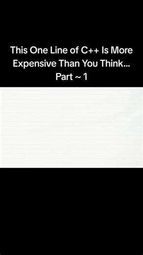 Part 1 ~ This One Line of C Is More Expensive Than You Think Most developers think C `new` simply allocates memory. But in reality, this single line of code connects an entire computer system: C → malloc → memory allocator → operating system → page tables → TLB → CPU. In this video we trace exactly what happens when you write: int* p = new int(42); From the C language standard all the way down to the hardware. If you want to truly understand how computers run your code, this is the layer most de