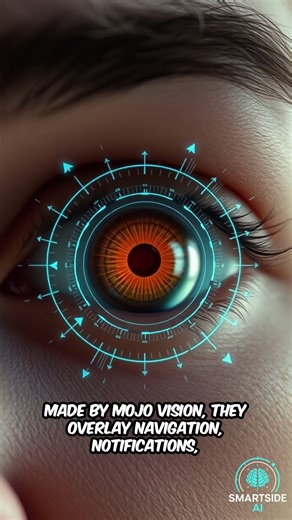 Smart Contact Lenses With Screens in Your Eye 👁️