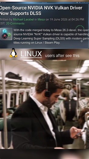 DLSS on Linux #linux #nvidia #rtx #dlss