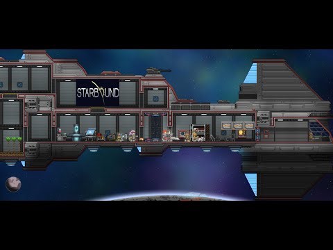 Vanilla Starbound Ep. 13: GLITCHY CREWMATES