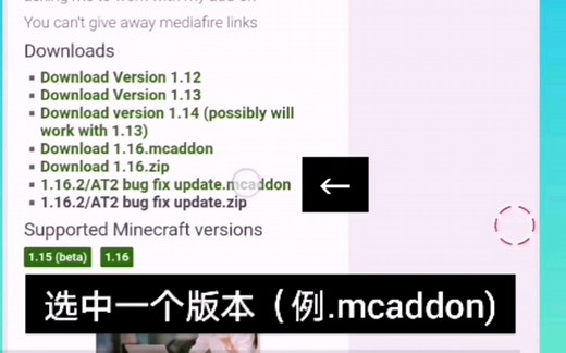 【教程】我如何从官网下载怪物娘化模组？（手机演示，pc适用）