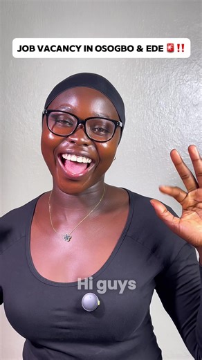 📢 JOB VACANCIES IN OSOGBO & EDE. Spokesperson / Media & Creative Director 📞 Send CV / Call: 09053321610 Positions: • Supervisor • Cashier • Merchandise Officer • Sales Associate • Grill Chef • Cleaner • Driver 📍 BAMS Shopping Mall (Opposite Western Sun Hotel, Aisu, Ede) 📞 Send CV / Call: 09136095573 #iamlivingggg_ #osogboconnect #osogbo #jobvacancies #jobvacanciesinosogbo #jobvacancyinosogbo #jobopportunitiesinosogbo