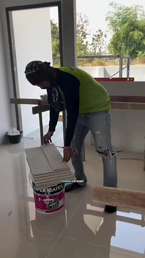 Construction d’un plan de travail #bricolage #travaux #construction #artisan #renovation
