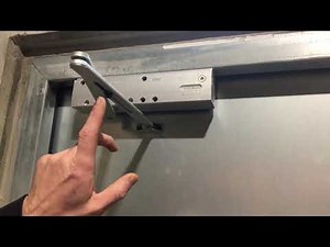 Réglage ferme porte